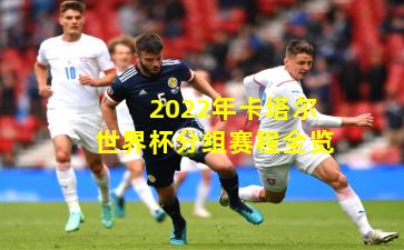 2022年卡塔尔世界杯分组赛程全览